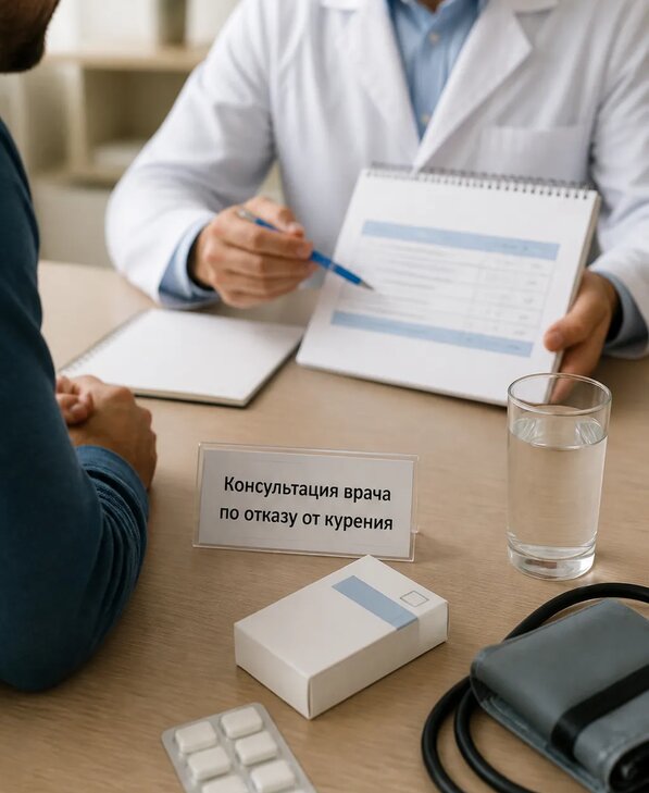 Консультация врача по отказу от курения для взрослых в Кушве